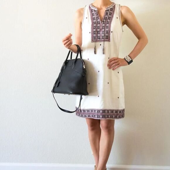 NWOT Madewell Embroidered Sun Coast Sleeveless Dress size M - Picture 1 of 7